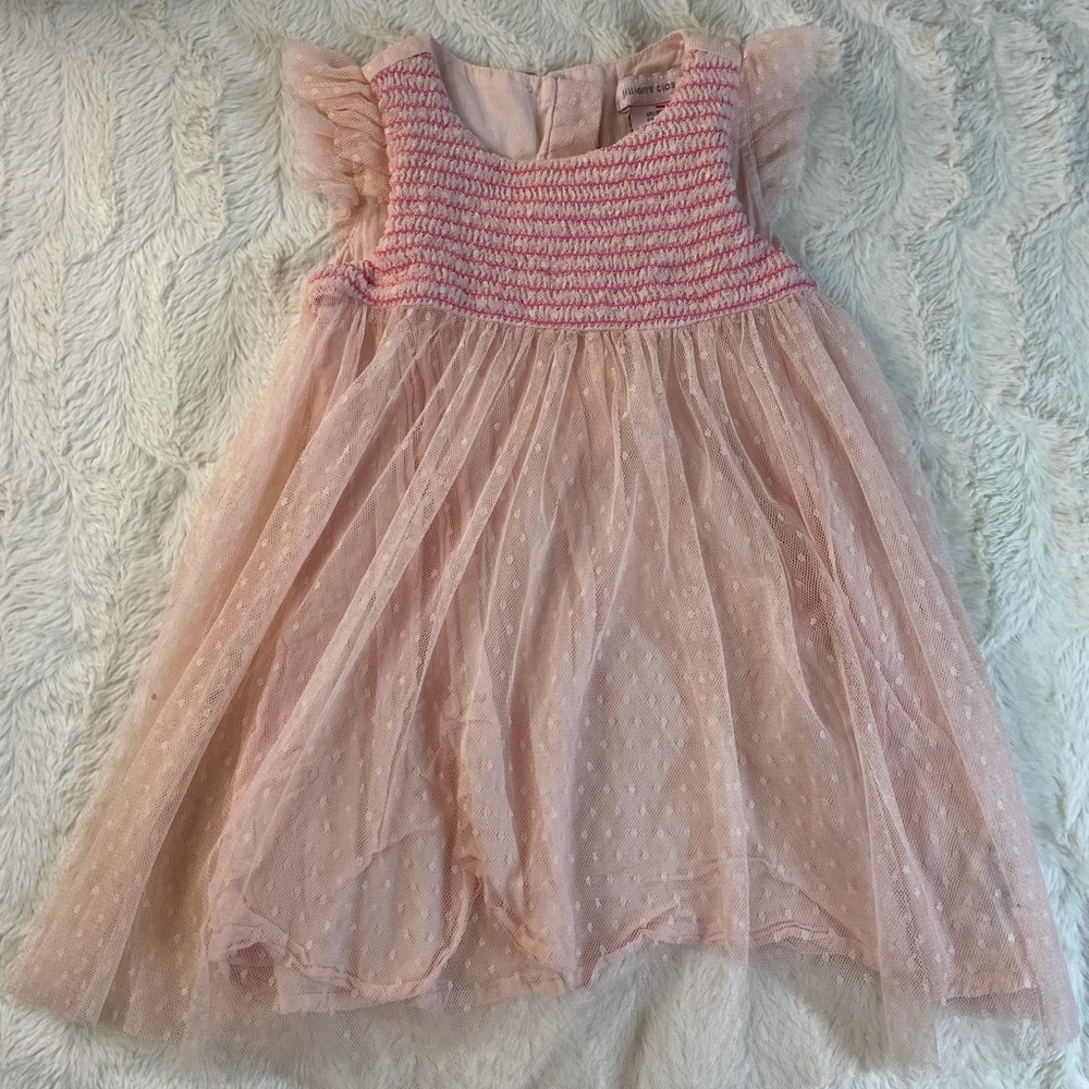 Jillian's Closet Infant Pink dress 18 months